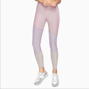 Outdoor Voices Tri Color springs leggings